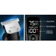 Aparat de tuns Profesional Kemei KM 1358 de 7500 RPM display LED acumulator 1200mAh  USB 4 Piepteni