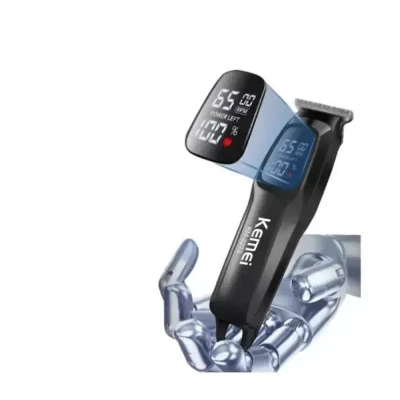 Aparat de tuns profesional Kemei KM 2273 de 7000 RPM Display Digital 1800mAh USB