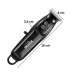 Aparat de tuns profesional Kemei KM 2273 de 7000 RPM Display Digital 1800mAh USB
