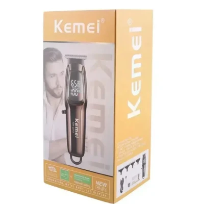 Aparat de tuns profesional Kemei KM 2273 de 7000 RPM Display Digital 1800mAh USB
