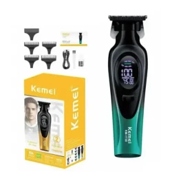 Aparat de tuns profesional Kemei KM 1730 de 7500 RPM Acumulator 1300mAh Display LED