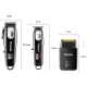 Kit Profesional Kemei KM 8531 model 3 n 1 Masina de Tuns + Trimmer + Shaver display LCD 7500 RPM