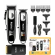 Kit Profesional Kemei KM 8531 model 3 n 1 Masina de Tuns + Trimmer + Shaver display LCD 7500 RPM