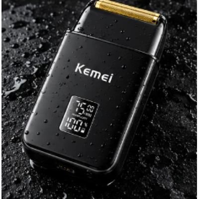 Kit Profesional Kemei KM 8531 model 3 n 1 Masina de Tuns + Trimmer + Shaver display LCD 7500 RPM