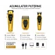 Set Profesional 3 in 1 Kemei KM 8551 Masina de Tuns + Trimmer Contur + Aparat de Ras 9000 RPM display LED 12 Piepteni