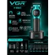 Masina de Tuns Profesionala VGR V 886C VERDE de 9000 RPM 3200mAh display LED baza de incarcare