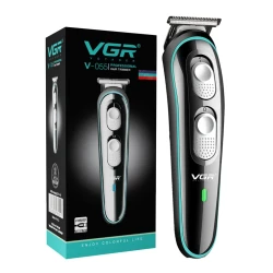 Trimmer Profesional VGR V 055 pentru par 120 Minute Autonomie 4 Piepteni USB
