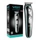Trimmer Profesional VGR V 055 pentru par 120 Minute Autonomie 4 Piepteni USB