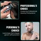 Trimmer Profesional VGR V 055 pentru par 120 Minute Autonomie 4 Piepteni USB