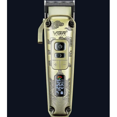 Masina de tuns profesionala VGR V 005 cu carcasa metalica 2600 mAh 250 Minute