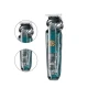 Aparat de ras electric multifunctional 6 in 1 VGR V 102 display digital LED 5 capete 11 Piepteni