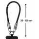 Cablu USB Type C la Lightning pentru iPhone Fast Charging 60W tip lant cu Prindere Metalica 120 cm