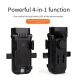 Suport Telefon Bicicleta 4 in 1 Powerbank 4000mAh Claxon 130dB Lanterna LED LY27