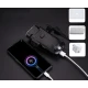 Suport Telefon Bicicleta 4 in 1 Powerbank 4000mAh Claxon 130dB Lanterna LED LY27