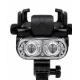 Suport Telefon Bicicleta 4 in 1 Powerbank 4000mAh Claxon 130dB Lanterna LED LY27