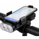 Suport Telefon Bicicleta 4 in 1 Powerbank 4000mAh Claxon 130dB Lanterna LED LY27