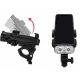 Suport Telefon Bicicleta 4 in 1 Powerbank 4000mAh Claxon 130dB Lanterna LED LY27