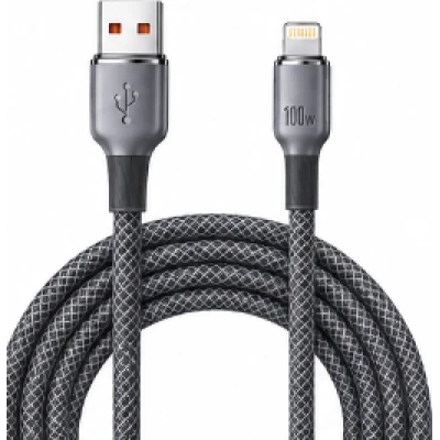 Cablu USB la Lightning pentru iPhone 3 Metri 100W 6A Fast Charging