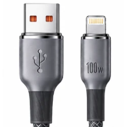 Cablu USB la Lightning pentru iPhone 3 Metri 100W 6A Fast Charging