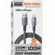 Cablu USB la Lightning pentru iPhone 3 Metri 100W 6A Fast Charging