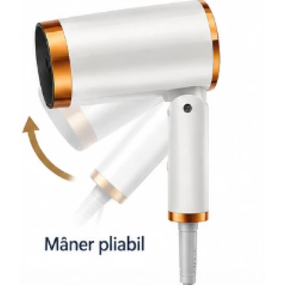 Uscator de Par Profesional Jundeli JDL 9909 putere 1200W Alternare Aer Cald/Rece