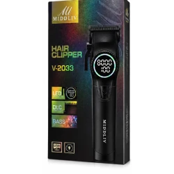 Masina de Tuns Profesionala V 2033 Display LED Digital Lama DLC USB