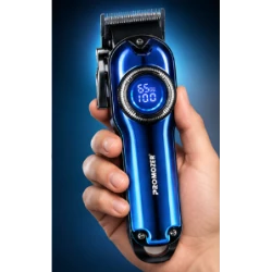 Masina de Tuns Profesionala PROMOZER Display LED Digital incarcare USB Design Ergonomic