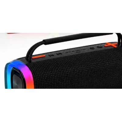 Boxa Portabila Wireless BO 09 bluetooth Hi Fi Audio Iluminare LED RGB cu maner