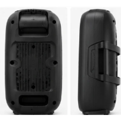 Boxa portabila KTS 2388 de 6.5 Inch Wireless Iluminare LED RGB Microfon Inclus