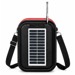 Boxa Portabila SD L113 de 10W bluetooth solara USB RGB Suport Telefon