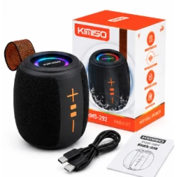 Mini boxa portabila KMS 292 bluetooth 8W lumini RGB USB