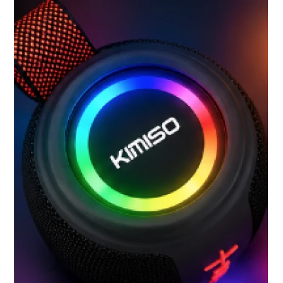 Mini boxa portabila KMS 292 bluetooth 8W lumini RGB USB