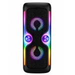 Boxa Portabila KTS 2033 Karaoke bluetooth 2×4 inch RGB Microfon Wireless