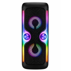 Boxa Portabila KTS 2033 Karaoke bluetooth 2×4 inch RGB Microfon Wireless