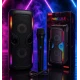 Boxa Portabila KTS 2033 Karaoke bluetooth 2×4 inch RGB Microfon Wireless