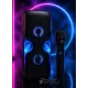 Boxa Portabila KTS 2033 Karaoke bluetooth 2×4 inch RGB Microfon Wireless