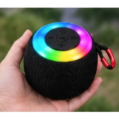 Mini boxa portabila AC601 bluetooth 5W Lumini RGB Baterie 800mAh USB