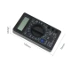 Multimetru Digital DT830B Tester Universal pentru Tensiune si Curent