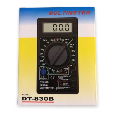 Multimetru Digital DT830B Tester Universal pentru Tensiune si Curent