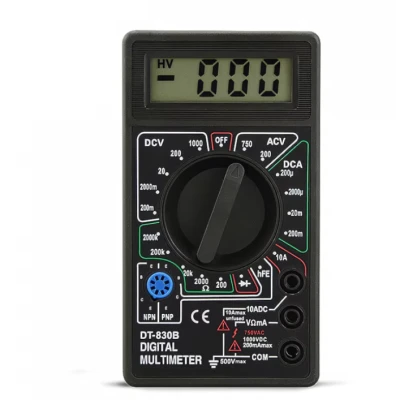 Multimetru Digital DT830B Tester Universal pentru Tensiune si Curent