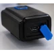 Lanterna LED 3W tip Far Bicicleta 581B de 120 lm cu 5 Moduri reincarcare USB