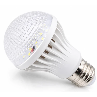 Bec LED 12V 7W cu Fasung E27 Lumina Alb Rece pentru rulota camping si sisteme solare