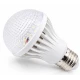 Bec LED 12V 7W cu Fasung E27 Lumina Alb Rece pentru rulota camping si sisteme solare
