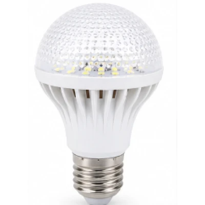 Bec LED 12V 7W cu Fasung E27 Lumina Alb Rece pentru rulota camping si sisteme solare