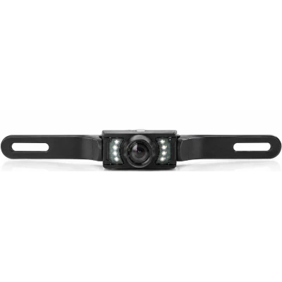 Camera de Marsarier HD 140 grade Vedere Nocturna pe suport placuta de inmatriculare