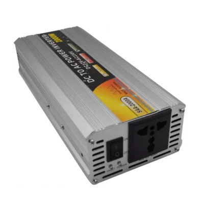 Invertor Auto SAA2000A putere 2000W de 12V DC la 230V AC cu Clesti pentru Baterie
