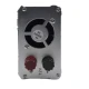 Invertor Auto SAA2000A putere 2000W de 12V DC la 230V AC cu Clesti pentru Baterie