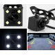 Camera Marsarier Auto cu 4 LED Night Vision Unghi 170 grade si cablu inclus
