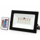Proiector LED RGB 30W 220V cu Telecomanda Iluminare Colorata pentru Exterior si Interior
