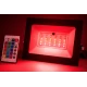 Proiector LED RGB 30W 220V cu Telecomanda Iluminare Colorata pentru Exterior si Interior